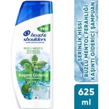 Head&Shoulders Head & Shoulders Buzlu Mentol Ferahlığı Kaşıntı Giderici Serinlik Hissi Kepeğe Karşı Etkili Şampuan 625ml