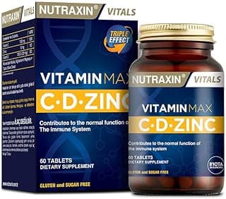 Nutraxin Vitamin Max C-D-Zinc 60 Tablet