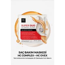 Hc Care Süper Duo 20 Dakikada Yoğun Onarıcı & Nemlendirici Saç Maskesi