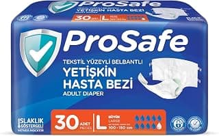 Prosafe Belbantlı Hasta Bezi Büyük (L) 30 Adet