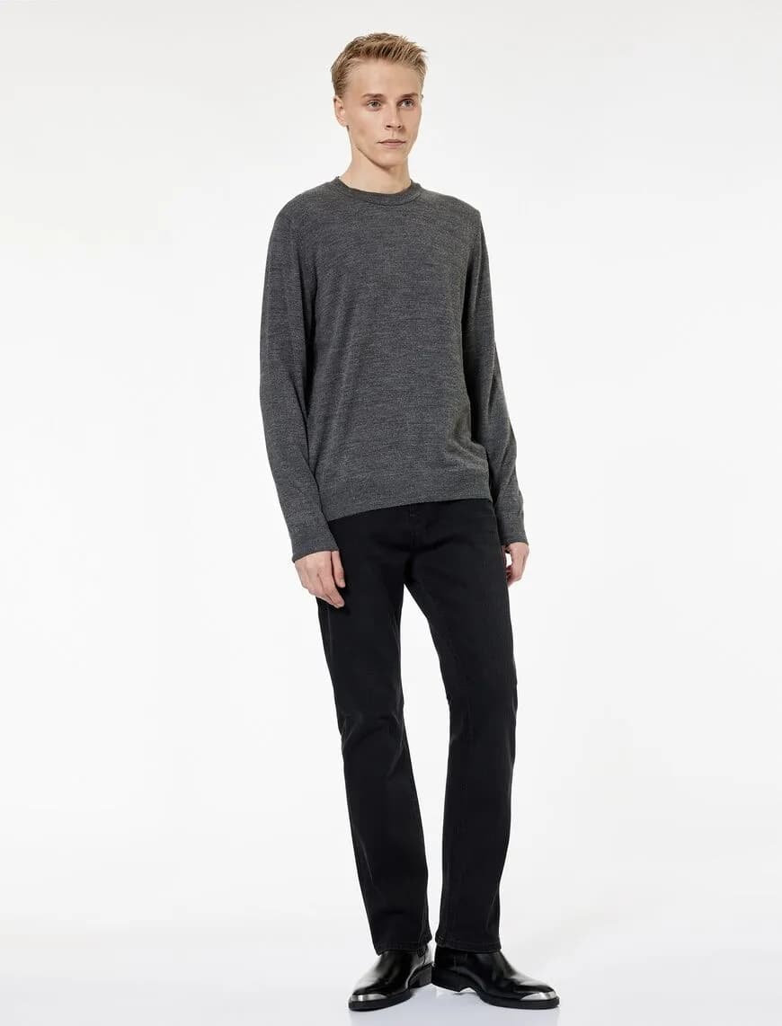 Pamuklu Normal Bel Straight Fit Jean Pantolon - Mark Jean