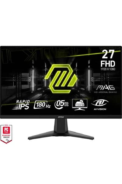 MSI MAG 275F 27″ 180Hz 0,5ms Rapid IPS Adaptive-Sync Full HD Gaming (Oyuncu) Monitör
