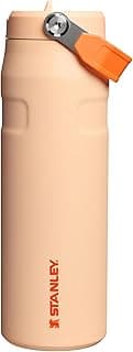 STANLEY IceFlow™ Aerolight™ Flip Straw 2.0 Pipetli Termos Su Şişesi 0.7 Litre - Orange Sherbet | Paslanmaz Çelik