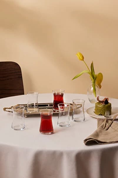 Karaca Heybeli 6'lı Çay Bardağı Seti 165 ml