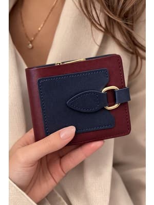 Womancraft Kadın Cüzdan Aksesuar Yatay Tip Suni Deri Şık Tasarım Yumuşak Özellikli