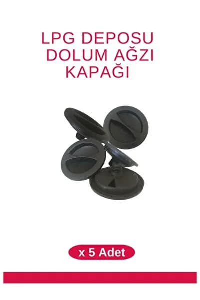 OEM Atiker Lpg Depo Dolum Ağzı Kapağı Ince Diş ( 5 Adet )