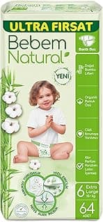 Bebem Natural E.Large Bebek Bezi 64'lü