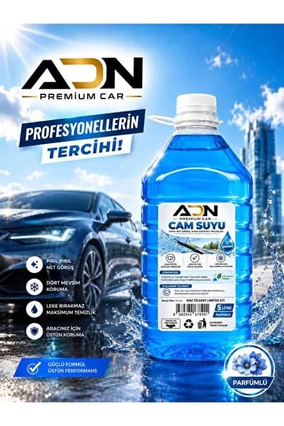Genel Markalar ANTİFRİZLİ KIŞLIK CAM SUYU 5 Lt- 4 MEVSİM PARFÜMLÜ