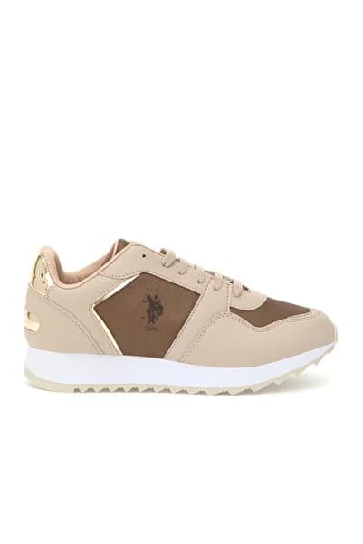 U.S. Polo Assn. Kadın Bej Spor Ayakkabı 50316403-VR011