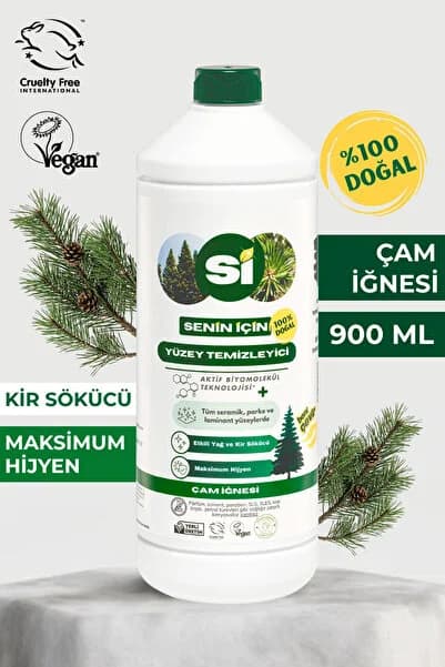 Sİ Senin İçin %100 Doğal Yüzey Temizleyici Çam İğnesi 900ML
