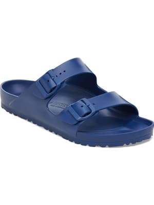 Birkenstock Arızona Çift Bantlı Lacivert Erkek Terlik 1019051