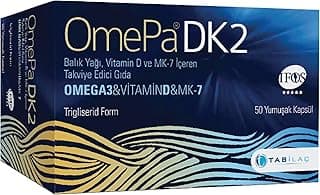 Omepa DK2 Omega 3 & Vitamin D & Menaq7 50 Yumuşak Kapsül