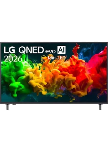 LG 65QNED81B6A 65'' 165 Ekran Uydu Alıcılı 4K Ultra HD smart webOS MiniLED TV