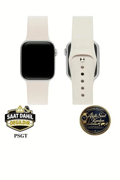 Apple Watch Uyumlu Seri: 1/2/3/4/5/6/se/7/8/9 (38-40-41MM) Ve Seri 10-11 (42MM) Silikon Kordon A++