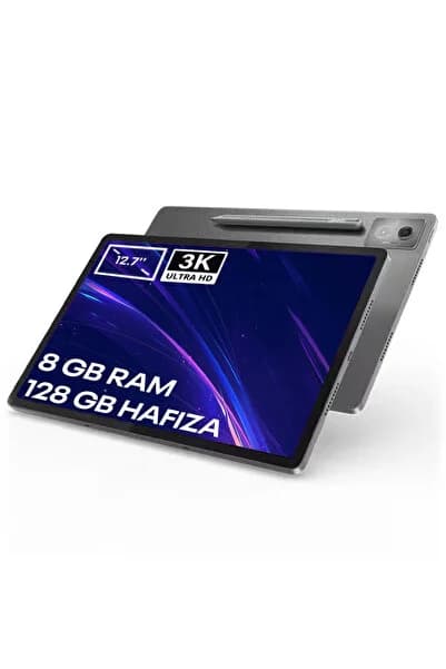 Idea Tab Pro 12.7 Inç 3k Uhd Mat Edition 8gb Ram 128gb Hafıza Gri Tablet Tab Pen Plus Kalem