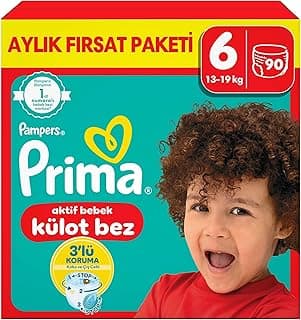 Prima Külot Bebek Bezi 6 Beden 90 Adet
