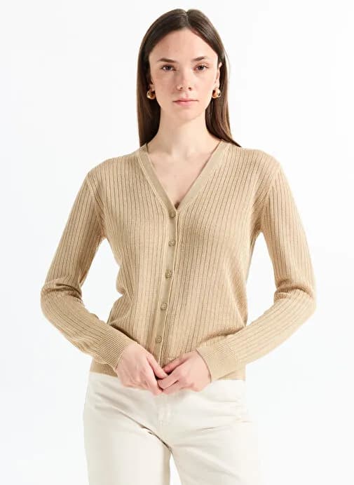 Camel Kadın Yuvarlak Yaka Standart Fit Kazak - 15701429 | Boyner