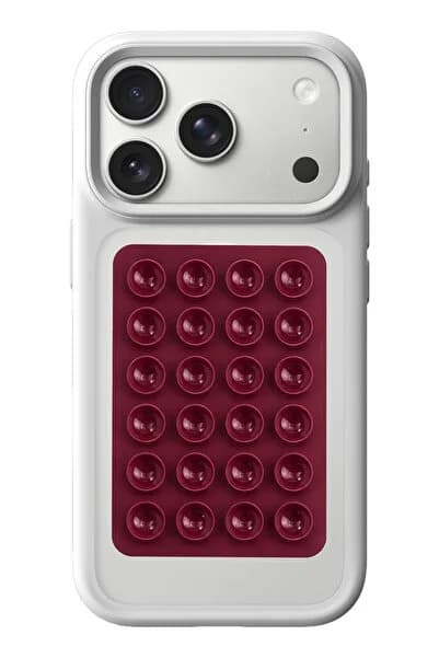 WANNA PROTECT Silikon Vakumlu Telefon Tutucu, Cep Telefonu için Silikon Yapışkanlı, Kaymaz Vantuz Telefon Tutucu