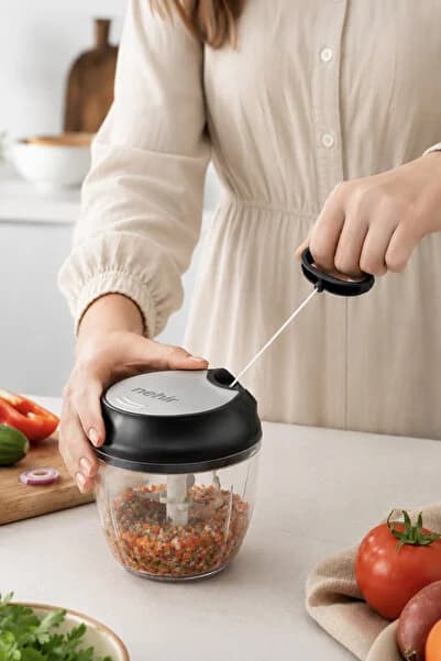 Nehir Flip 900 ml Pratik Manuel Rondo Doğrayıcı