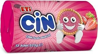Eti Cin Çilekli Bisküvi 325 g