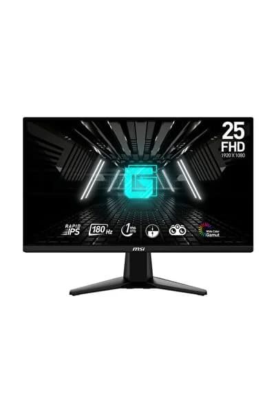 24.5″ G255F 1920x1080 (FHD) 16:9 FLAT RAPID IPS 180HZ 1MS FreeSync Gaming (Oyuncu) Monitör