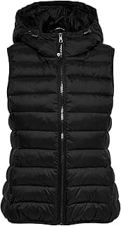 ONLY ONLNEWTAHOE HOOD WAISTCOAT OTW NOOS kapitone yelek kadın