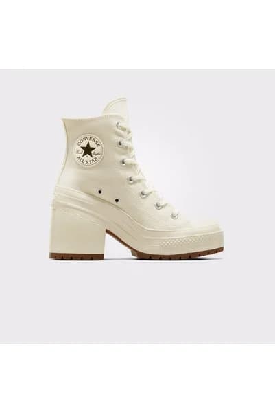 Converse Chuck 70 De Luxe Heel Unisex Krem Sneaker