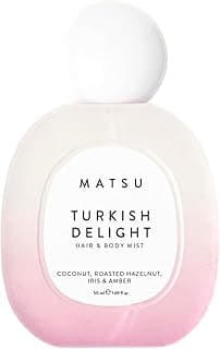 MATSU Turkish Delight Saç ve Vücut Misti İkonik Gül & Pudralı Notalar 50 ml