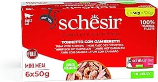 Schesir Yetişkin Kedi Konservesi Karidesli 50 Gr x 6 Adet