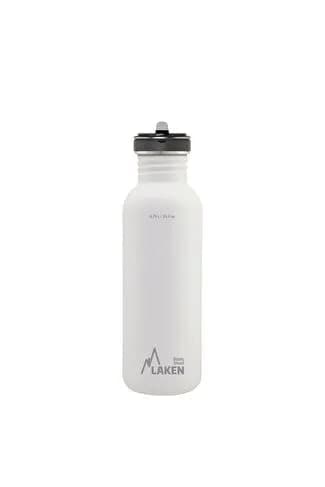 Laken Çelik 18/8 Flow Basic Şişe 0,75L - Beyaz LKBSF75BL Beyaz-0,75L