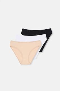 Dagi Kadın 5113Kc Classic Slip 3'lü, Pamuk