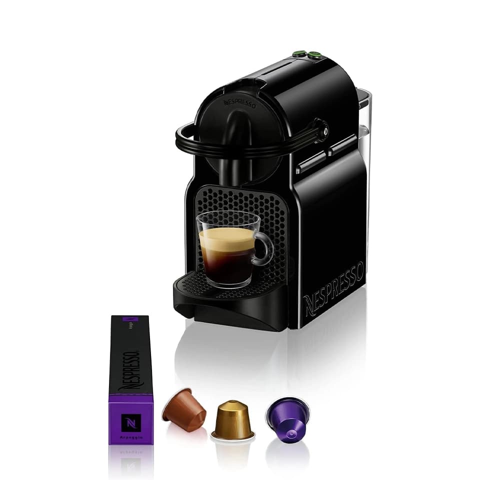 Nespresso Inissia D40 Kapsül Kahve Makinesi Siyah