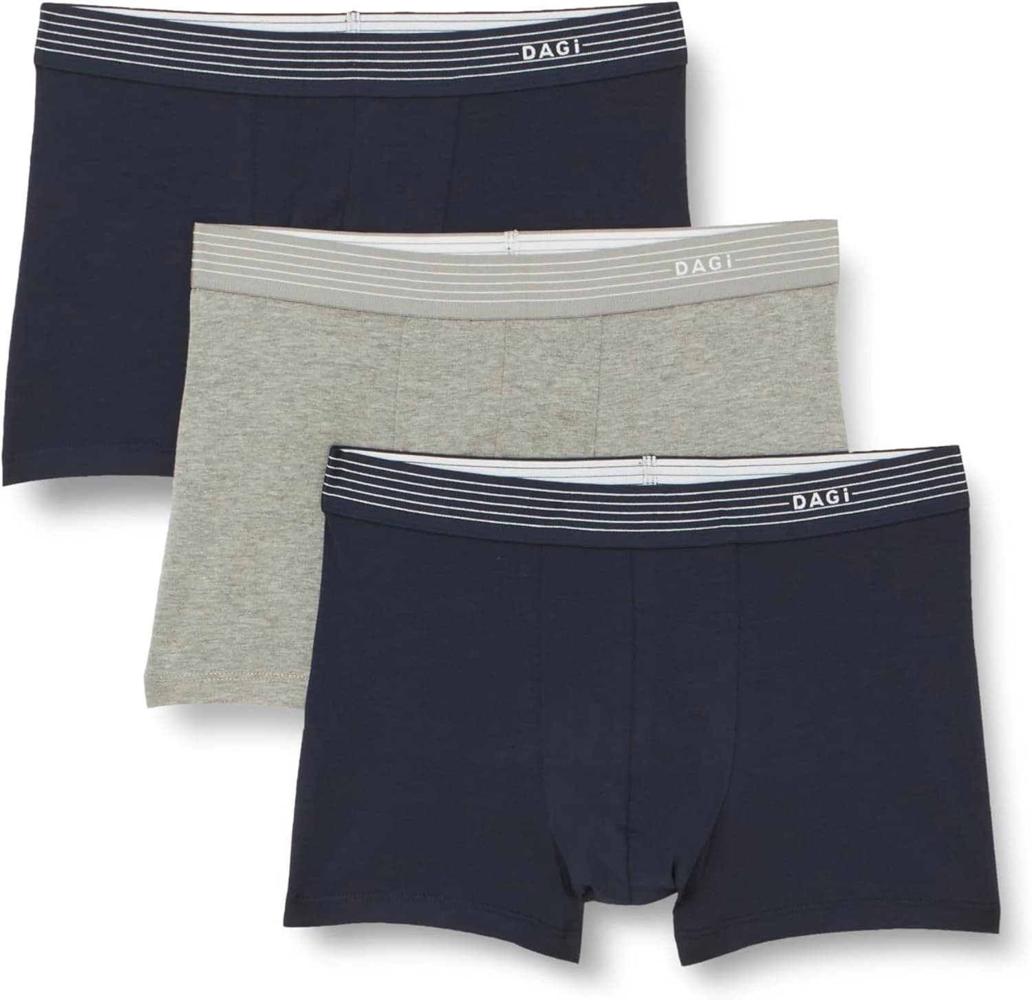 Dagi D5210 Compact Düz Boxer 3'lü, Pamuk