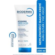 Bioderma Atoderm Cream Ultra Normal ve Kuru Ciltler için Nemlendirici Yüz ve Vücut Bakım Kremi 200 ml