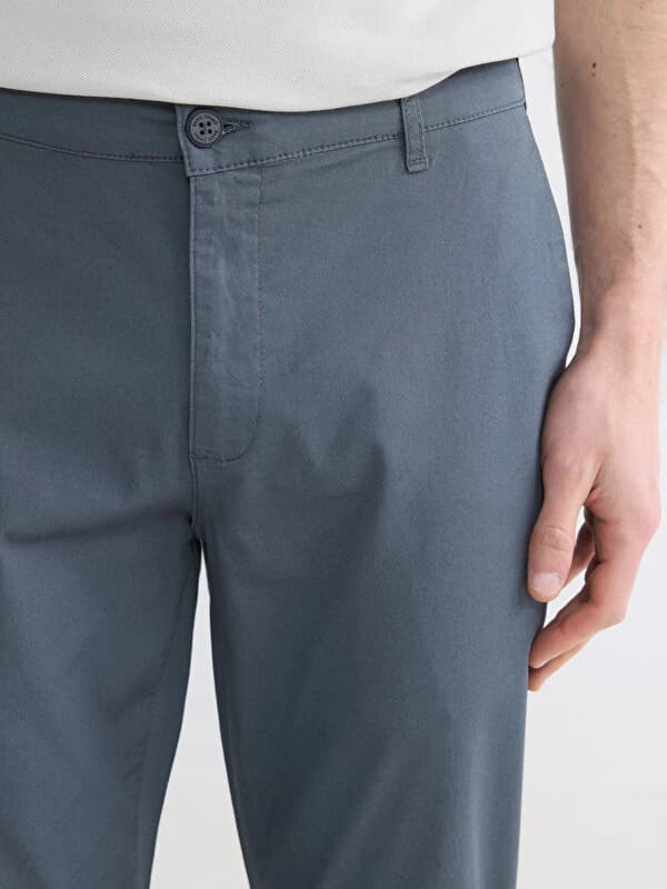Standart Kalıp Erkek Chino Pantolon