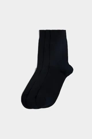 Defacto Erkek Dikişsiz 3lü Pamuklu Uzun Çorap H0912axnsnv2 Lacivert-nv2