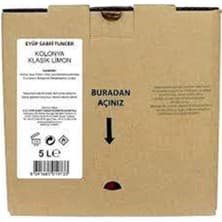 Eyüp Sabri Tuncer 5lt Limon Kolonyası (5lt Bag IN Box Endüstriyel)