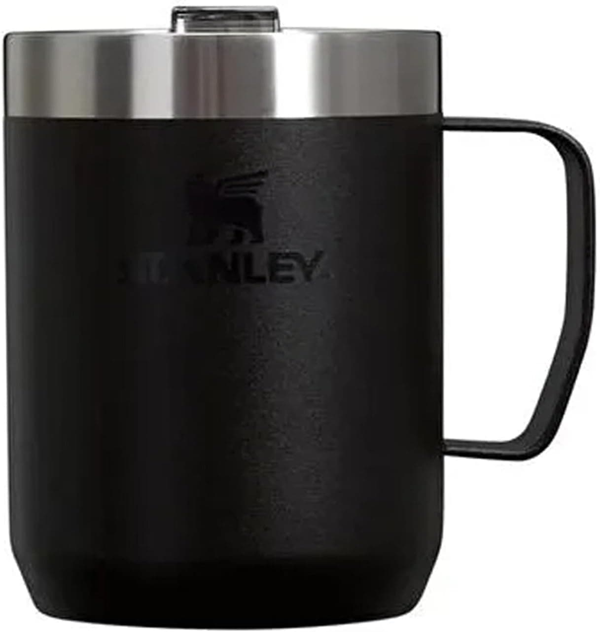 Stanley Classic Legendary Camp Mug Paslanmaz Çelik Termos Bardak, Siyah 2.0, 0.23 Litre