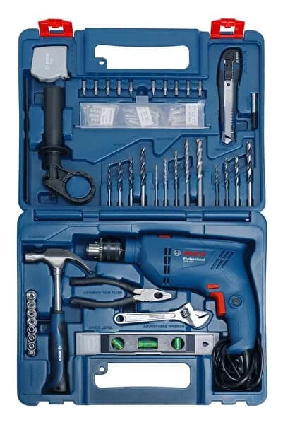 Bosch Gsb 600 Darbeli Matkap + 100 Parça Aksesuar 06011A0321