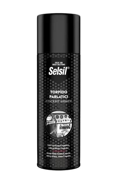 Selsil Çelik Kutu Torpido Parlatıcı ve Temizleyici Sprey (200 ml)