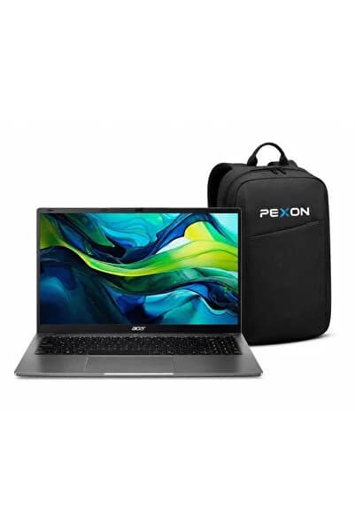 ACER Aspire Lite AL15-32P Intel Celeron N4500 4GB 128GB SSD 15.6" FHD Windows 11 & PEXON ÇANTA