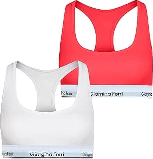 GIORGINA FERRI 2’li Kutu Kadın Elastik Bantlı Günlük Kullanıma Uygun Spor Bralet Lucy