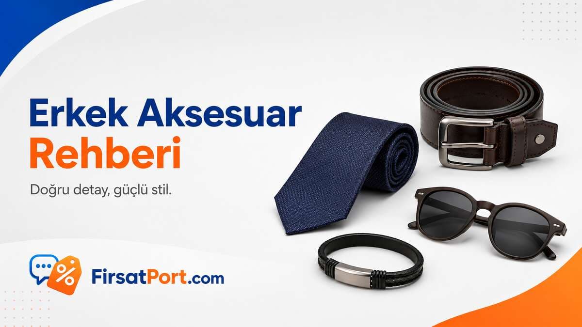 Erkek Aksesuar Rehberi: Kemer, Kravat, Şapka, Takı, Gözlük ve Günlük Stil Detayları
