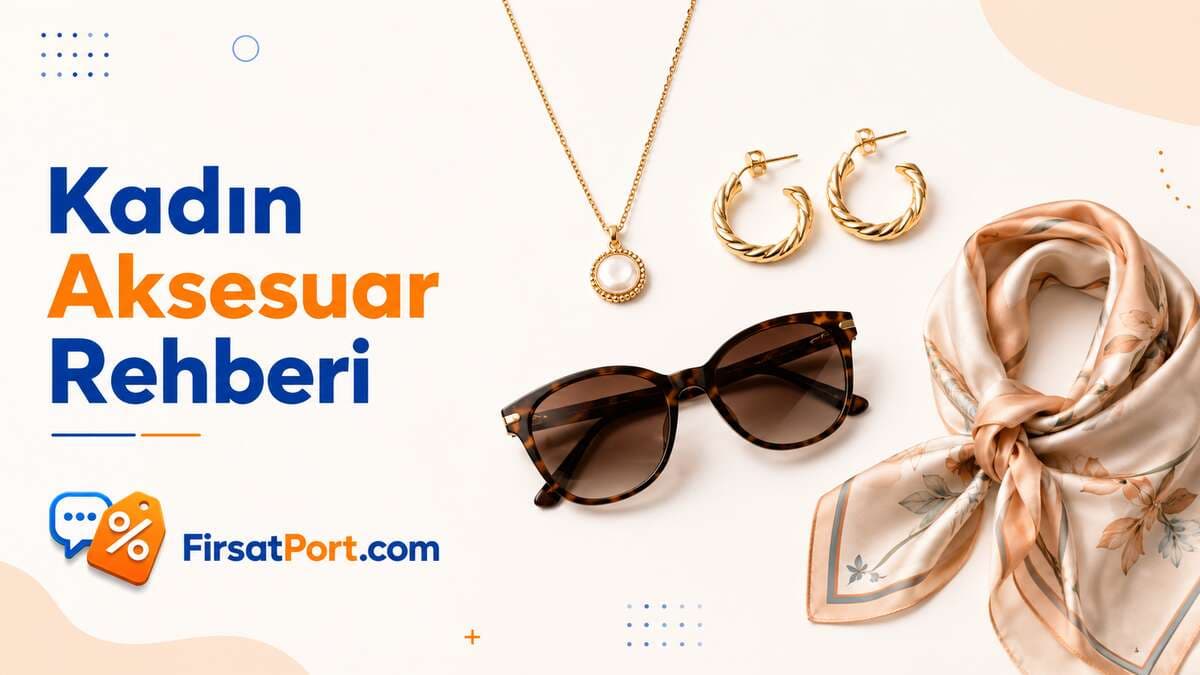 Kadın Aksesuar ve Takı Rehberi: Kolye, Küpe, Şal, Kemer, Saç Aksesuarı ve Kombin İpuçları