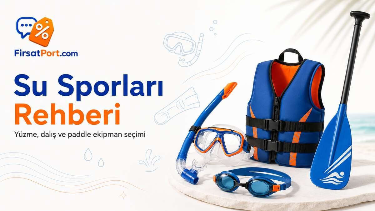 Su Sporları Alışveriş Rehberi: Mayo, Gözlük, Palet ve Ekipman Seçerken Nelere Bakmalı?